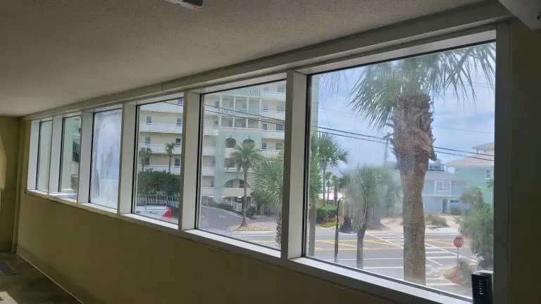 Commercial window glazing
