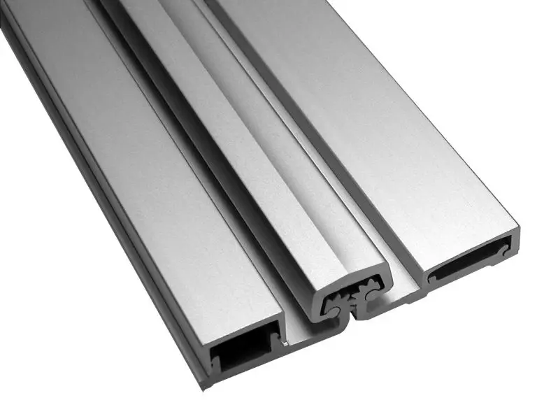 Continuous storefront door hinge